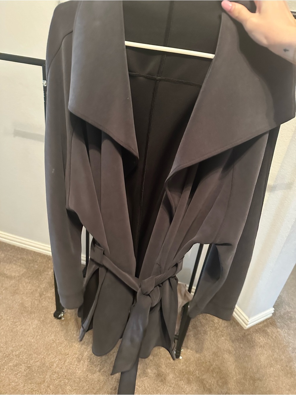 Lululemon softstreme belt wrap jacket